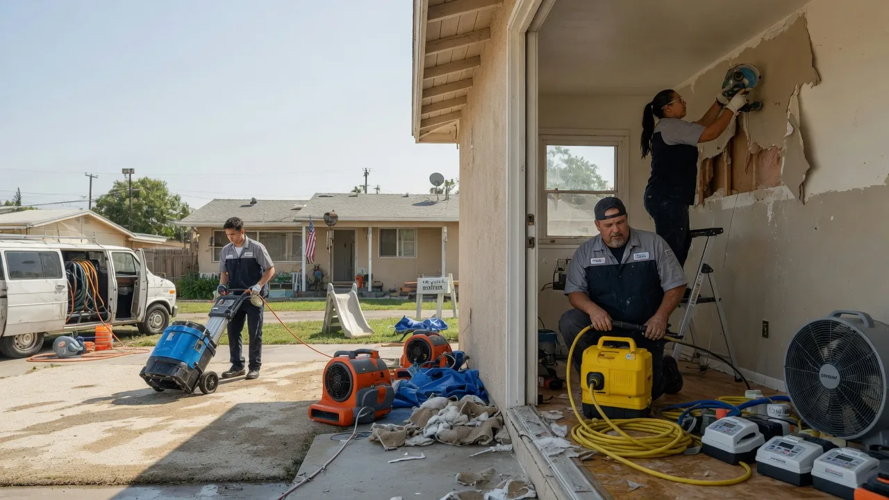 Water Damage Restoration in Iowa City, IA near me
